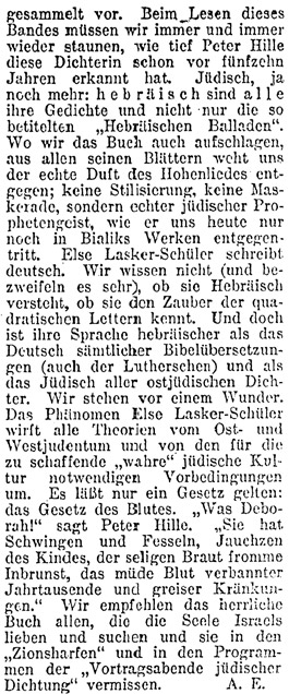 Else Lasker-Schüler